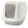 Maison de toilette Savic Nestor Giant pour chat - maison blanc / moka + 2 filtres de rechange + 6 sacs Bag it up