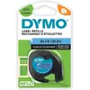 Gelamineerde Tape voor Labelmakers Dymo 91205 LetraTag® Zwart Blauw 12...