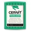Pâte Cernit Translucent - 56 g - Emeraude (620) - Cernit