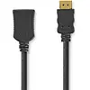 NEDIS Rallonge HDMI haute vitesse avec Ethernet Noir (5 mètres)