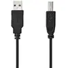Nedis USB A   USB B (3 m, USB 2.0, 10 W), Câble USB