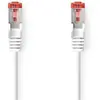 Nedis Câble Réseau Cat7 Ccgb85221wt05 S/ftp Indoor Lszh 0.5 M