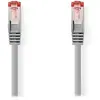 Câble réseau CAT6 - NEDIS - CCGL85221GY100 - 10.0 m - S/FTP - Rond - LSZH - Gris