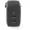 Nedis Chargeur mural 35W 2 ports USB-C GaN - Noir