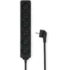 Nedis Multiprise 6 prises - Noir
