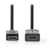 Nedis Câble d'extension HDMI  - Haute Vitesse - 3840x2160 @ 60Hz - Noir - Connecteurs HDMI