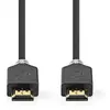 Nedis - Câble HDMI - HDMI mâle pour HDMI mâle - 1 m - anthracite - ron...