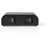 Nedis ASWI2602BK - Commutateur audio - 2 x audio - de bureau