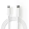 Nedis - Câble Lightning - Lightning mâle pour 24 pin USB-C mâle - 1 m ...