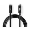 Câble USB Nedis CCGW64750BK10 Noir