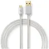 Nedis - Câble USB - USB (M) pour USB-C (M) - USB 2.0 - 2 m - rond - al...