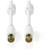 Nedis Câble coaxial 100 DB IEC (coaxial) mâle à Angul