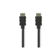 NEDIS High Speed HDMI  Cable with Ethernet - HDMI  Connector  -  HDMI  Connector - 1.0 m - Noir