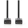 NEDIS High Speed HDMI  Cable with Ethernet - HDMI  Connector  -  HDMI  Connector - 7.5 m - Noir