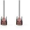 Nedis Câble réseau CAT6 S/FTP RJ4 5 (8P8C) Mâle RJ45 (8P, 5 m, Gris