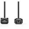 Nedis - Rallonge de câble d'alimentation - IEC 60320 C14 pour IEC 6032...