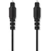 Câble audio optique toslink mâle - toslink mâle 5,0 m noir nedis