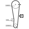 GATES Courroie de distribution pour TOYOTA: Avensis, Carina, Corolla, ...