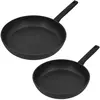 Demeyere Alu Comfort 3 Duraslide Set de Poêles à Frire 24 + 28 cm