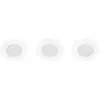 PROLIGHT - Luminaire à encast. 3 spots 250 lumens 2700k ip65 rd blc