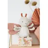 Noukie's - Knuffel - Small - 25 cm - Libel - veloudoux - Greige , ecru