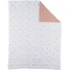 Couverture en mousseline bio Fleurs d'Antan (75x100 cm)