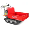 Rupsdumper vlakke kipbak 300kg 6,5pk 4 snelheden Torros MRP300