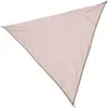 SUNNY DAYS Toile d'ombrage triangle en polyester 3,6 x 3,6 x 3,6 m beige