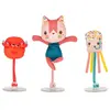 Lilliputiens Lot de 3 jouets de bain à ventouse Jeanne