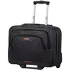 American Tourister Garantie : 2ans Matière: Polyester Dimensions: 38 (h) x 44 (l) x23 (p) cm Dimensions écran ordinateur: 15.6" Volume: 22L Poids: