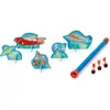 Scratch Europe - Active Play - Blaaspijp / blow pipe - Inclusief 5 robotten en 3 pijltjes