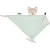 Nattou FLO, ERNEST & OLI Maxi Knuffeldoekje - Vos - 62 cm - Munt Groen