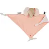Nattou FLO, ERNEST & OLI Maxi Knuffeldoekje - Olifant - 62 cm - Roze