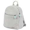Nattou Sac à dos bébé Teddy Lapidou gris