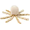 Nattou Peluche pieuvre Lapidou sable-caramel (23 cm)