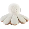 Nattou TEDDY Knuffel - Octopus - 20 cm - Ecru