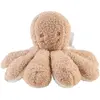 Nattou TEDDY Knuffel - Octopus - 20 cm - Karamel