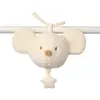 Nattou TEDDY Muziek Knuffel - Muis - 16 cm - Ecru