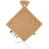 Nattou Maxi doudou attache sucette Teddy Ours Caramel