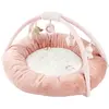NATTOU - Tapis déveil pouf avec arches Fanfan - Rose