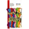 Fils en coton multicolores x 8 m - Eté - ARTEMIO - Lot de 12 fils