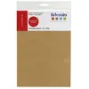 Artemio 10 feuilles papier kraft a4 autocollant