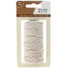 ARTEMIO Cordelette en coton macramé 4mm x 10m - Beige - Idéal pour macramé DIY et emballages cadeaux