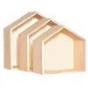 ARTEMIO Set de 3 Etagères en Bois