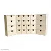 Artemio Meuble 24 Tiroirs en Bois à customiser - Meuble Rangement