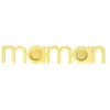 Cadre photo maman - 4,5 cm - 37,4x6,5 cm - bois