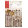 Artemio Set de 8 Mini Fiole, Autre, Transparent, 11 x 2 x 17,5 cm 11006638