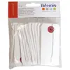 Artemio 11006410 50 étiquettes blanches avec fil métallique