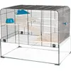 Duvo+ Hamsterkooi Glassy Glenn - Hamsterscape - Zwart - 59x38x47cm
