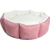 Duvo+ Mand Hexa Velvet Roze L - 80x80x28cm